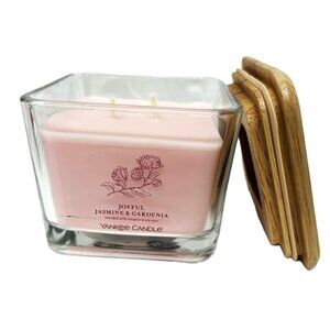 Yankee Candle Joyful Jasmine & Gardenia Well Living Collection 11.25 oz NWT